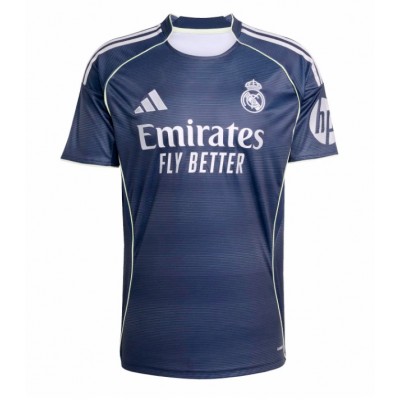 Fotballdrakt Herre Real Madrid Kylian Mbappe #10 Bortedrakt 2025-26 Kortermet Fotballdrakt Herre Real Madrid Kylian Mbappe #10 Bortedrakt 2025-26 Kortermet